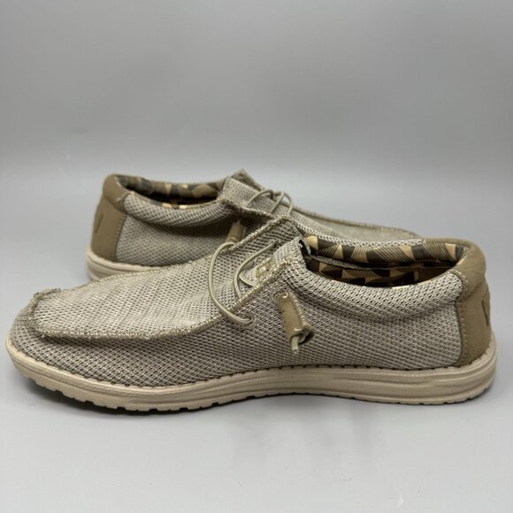 Hey Dude Wally Sox Sand Sneakers Shoes Men\'s Sizes 10 Loafers main image 5